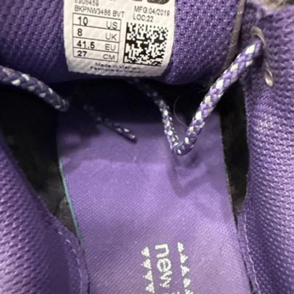 New Balance 574 Marblehead Prism Purple Grey Women's 10 Running Shoe WL574WOA